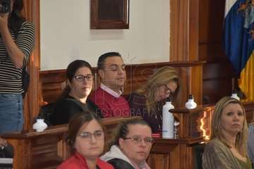 Imágenes del Pleno ordinario de diciembre del Ayuntamiento de Telde (Foto Francisco Javier Santana)